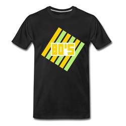 Men's 80s T-Shirt - Black