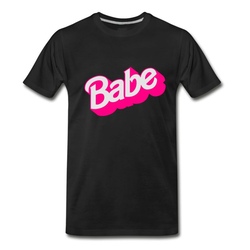 Men's Babe T-Shirt - Black