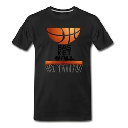 Men's Basketball T-Shirt - Black