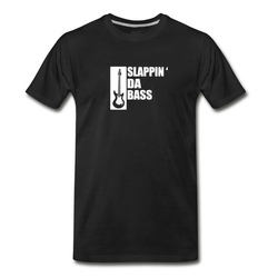 Men's Bass Guitar T-Shirt - Black