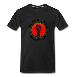 Men's Black Lives matter T-Shirt - Black