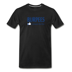 Men's Burpees T-Shirt - Black