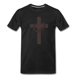 Men's christ T-Shirt - Black