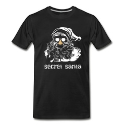 Men's Christmas Secret Santa Gift T-Shirt - Black