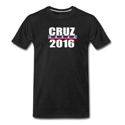 Men's Cruz For President 2016 T-Shirt - Black