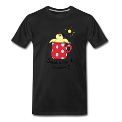 Men's Cup Of Sunshine T-Shirt - Black