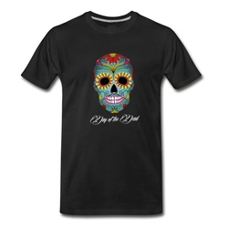 Men's day_of_the_dead_vedatbilik-hjp T-Shirt - Black