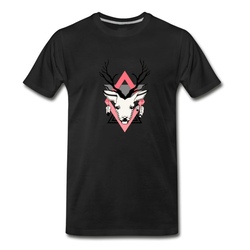 Men's Deer T-Shirt - Black