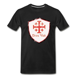 Men's Deus Vult T-Shirt - Black