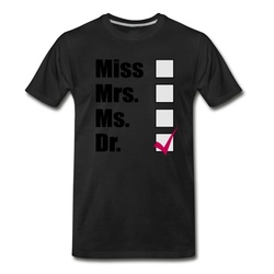 Men's Doctor T-Shirt - Black