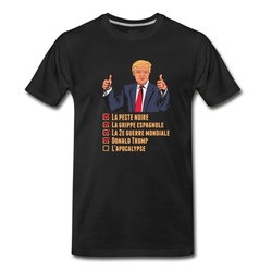 Men's Donald Trump to the apocalypse T-Shirt - Black