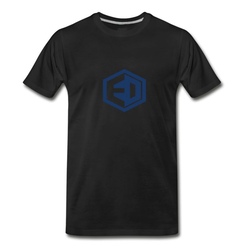 Men's ED LOGO T-Shirt - Black