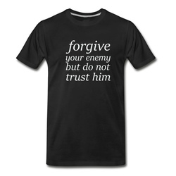 Men's foegive your enemy T-Shirt - Black