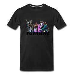 Men's Fort nite season 6 forever T-Shirt - Black