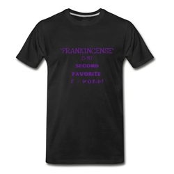 Men's FRANK FWORD PURPLE T-Shirt - Black