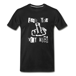 Men's fuck T-Shirt - Black