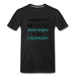 Men's Funny workout designs T-Shirt - Black