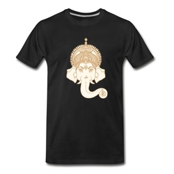 Men's Ganesha T-Shirt - Black