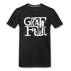 Men's Grateful T-Shirt - Black