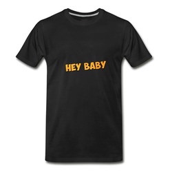 Men's Hey Baby - Dimitri Vegas & Like Mike T-Shirt - Black