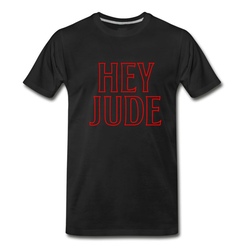 Men's HEY JUDE T-Shirt - Black