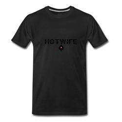 Men's Hotwife Tee T-Shirt - Black