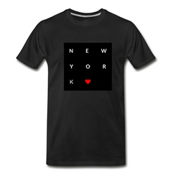 Men's I love New York City T-Shirt - Black