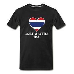 Men's Just A Little Thai T-Shirt - Black