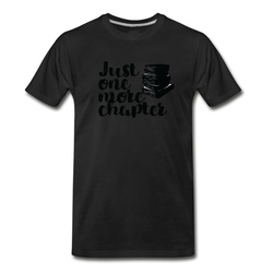 Men's Just One More Chapter T-Shirt - Black