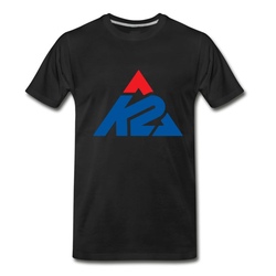 Men's K2 Ski Snowboarding T-Shirt - Black