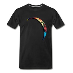 Men's Kitesurfing T-Shirt - Black