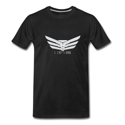 Men's L. DEP'S HAWK T-Shirt - Black