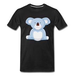 Men's little koala T-Shirt - Black