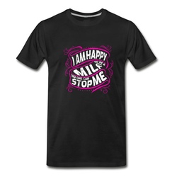 Men's Milf T-Shirt - Black