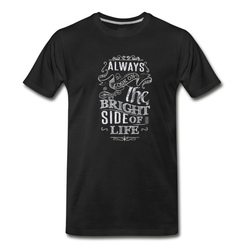 Men's Monty Python - Always Look on the Bright Side T-Shirt - Black