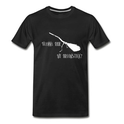 Men's My_Broomstick_white T-Shirt - Black