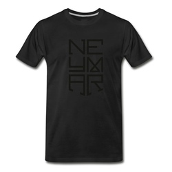 Men's Neymar logo Black T-Shirt - Black