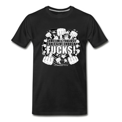 Men's Not enough fucks given! T-Shirt - Black