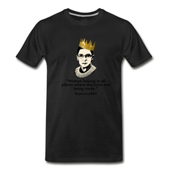 Men's Notorious RBG T-Shirt - Black