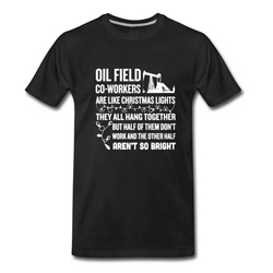 Men's Oil Field Shirt T-Shirt - Black