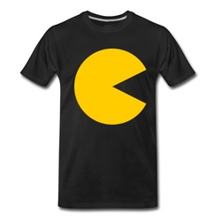 Men's Pac Man T-Shirt - Black