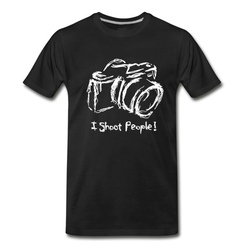 Men's Photographer T-Shirt - Black