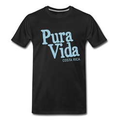 Men's Pura Vida - Costa Rica T-Shirt - Black