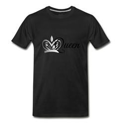 Men's Queen T-Shirt - Black