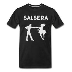 Men's Salsa dancer, salsa dance, latin dancer, dance T-Shirt - Black