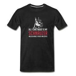 Men's Schnauzer T-Shirt - Black