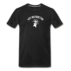 Men's sex instructor T-Shirt - Black