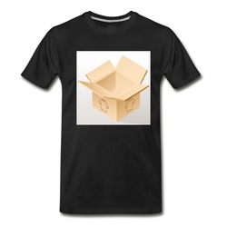 Men's Snail T-Shirt - Black