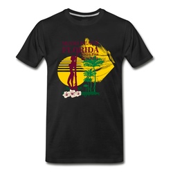 Men's south beach miami T-Shirt - Black