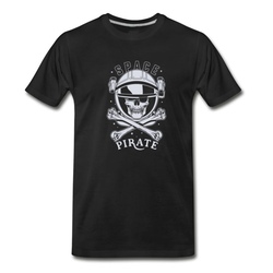 Men's Space Pirate T-Shirt - Black